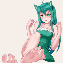 This is a pixiv picture whose title is 委託絵.