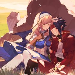 This is a pixiv picture whose title is クロノ クルセイド.