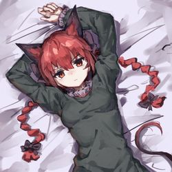 This is a pixiv picture whose title is お燐.