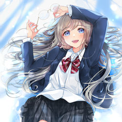 This is a pixiv picture whose title is 雪が積もる.
