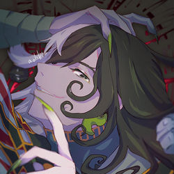 This is a pixiv picture whose title is リンボ／蘆屋道満.
