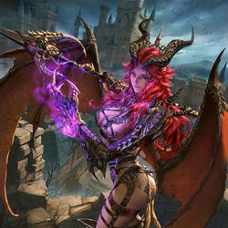 This is a pixiv picture whose title is 【LOC】-Dragon's Eyes Zestrae.