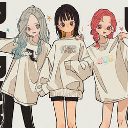 This is a pixiv picture whose title is ぶかぶかパーティ.