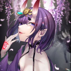 This is a pixiv picture whose title is 天覧武者　酒呑童子.