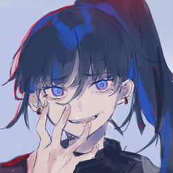 This is a pixiv picture whose title is うっせぇわ.