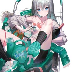 This is a pixiv picture whose title is プライベートブランド.