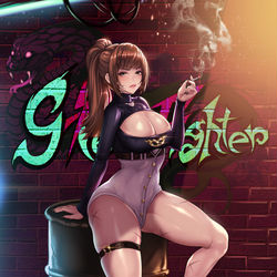 This is a pixiv picture whose title is commission: DNF.