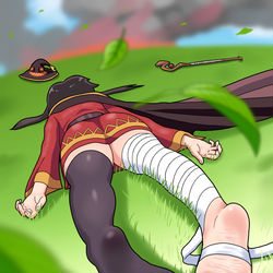 This is a pixiv picture whose title is めぐみん.