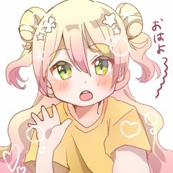 This is a pixiv picture whose title is おはよお～～～～～.