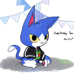 This is a pixiv picture whose title is バン誕.
