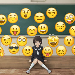 This is a pixiv picture whose title is Imagination.