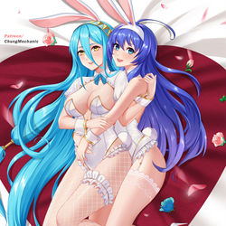 This is a pixiv picture whose title is Azura x Orie.