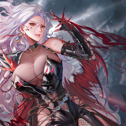 This is a pixiv picture whose title is 塔莫斯之缎.