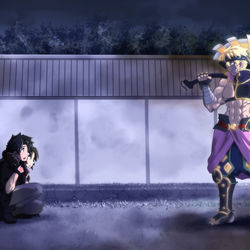 This is a pixiv picture whose title is ――オレが、味方になってやる。.