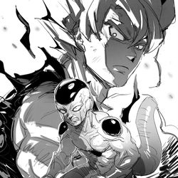 This is a pixiv picture whose title is モノクロ.