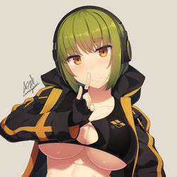 This is a pixiv picture whose title is 戦えそうなおっぱい.