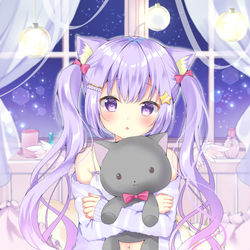 This is a pixiv picture whose title is ゆめかわねこ.