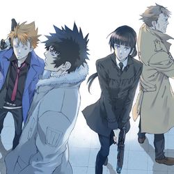 This is a pixiv picture whose title is 執行官.