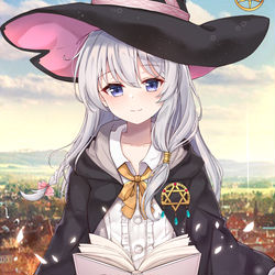This is a pixiv picture whose title is 伊蕾娜.