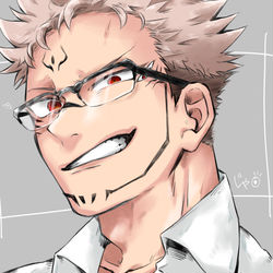 This is a pixiv picture whose title is 捏造.