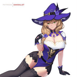 This is a pixiv picture whose title is Lisa Genshin Alt.