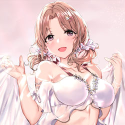This is a pixiv picture whose title is 水着雛菜.