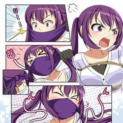 This is a pixiv picture whose title is Comm - Gagged Rize pt 2.