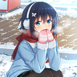 This is a pixiv picture whose title is 「おはようございます」.