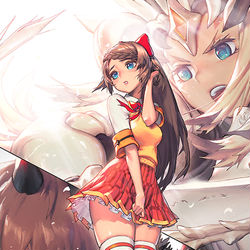 This is a pixiv picture whose title is せめぎ合う心.