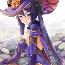 This is a pixiv picture whose title is Mona.