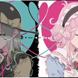This is a pixiv picture whose title is 第三の瞳.