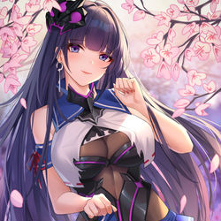 This is a pixiv picture whose title is 芽衣.