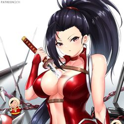 This is a pixiv picture whose title is 八百万 長い髪Ver..