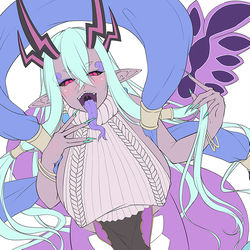 This is a pixiv picture whose title is 伊吹童子ﾁｬﾝ.