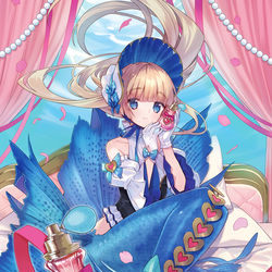 This is a pixiv picture whose title is 【ヴァンガード】愛あるご奉仕 マクシーネ.