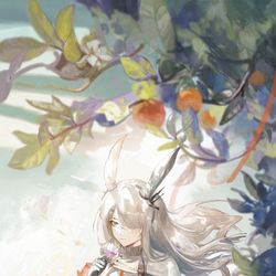 This is a pixiv picture whose title is 「昼」与「夜」. 若不见风雪 其二.