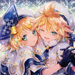 This is a pixiv picture whose title is 雪かがみね.