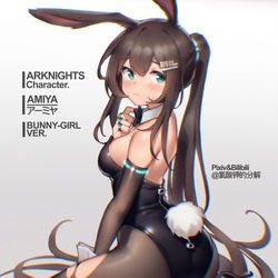 This is a pixiv picture whose title is 阿米娅.