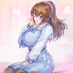 This is a pixiv picture whose title is YUA/藤崎由愛ちゃんらくがきまとめ(制服タイツ).