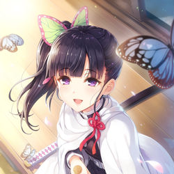 This is a pixiv picture whose title is -　さようなら…　-　栗花落カナヲ.