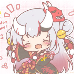 This is a pixiv picture whose title is お嬢はぴば！.