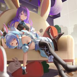 This is a pixiv picture whose title is ぺこむな.