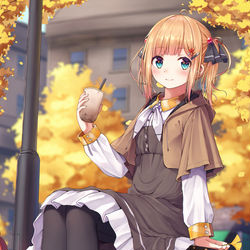 This is a pixiv picture whose title is 🍁.