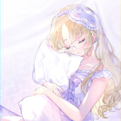 This is a pixiv picture whose title is すや.