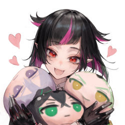 This is a pixiv picture whose title is リボン組.