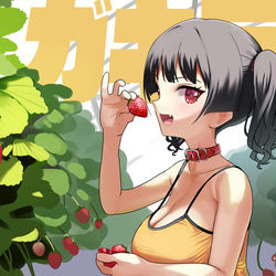 This is a pixiv picture whose title is ガキ巨乳💢26.