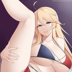 This is a pixiv picture whose title is Iowa (Kancolle).