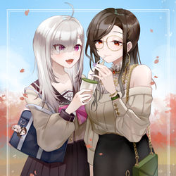This is a pixiv picture whose title is デート.