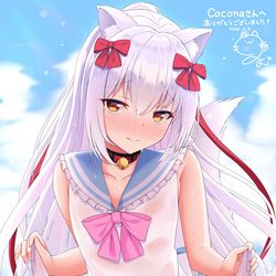 This is a pixiv picture whose title is Skeb.