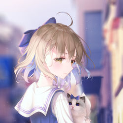 This is a pixiv picture whose title is 🌸.